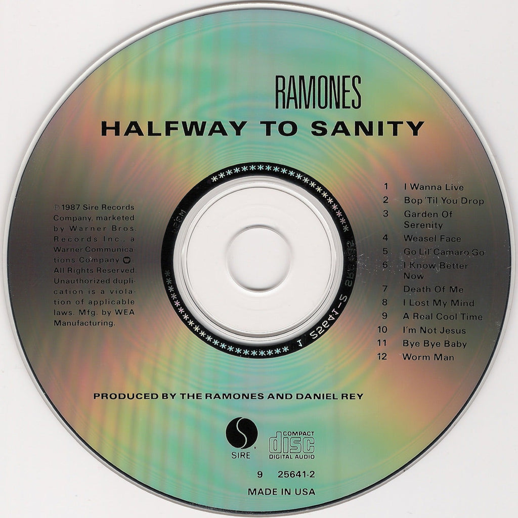 Ramones – Halfway To Sanity (CD)