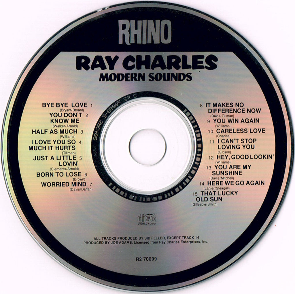 Ray Charles – Modern Sounds In Country And Western Music (CD)
