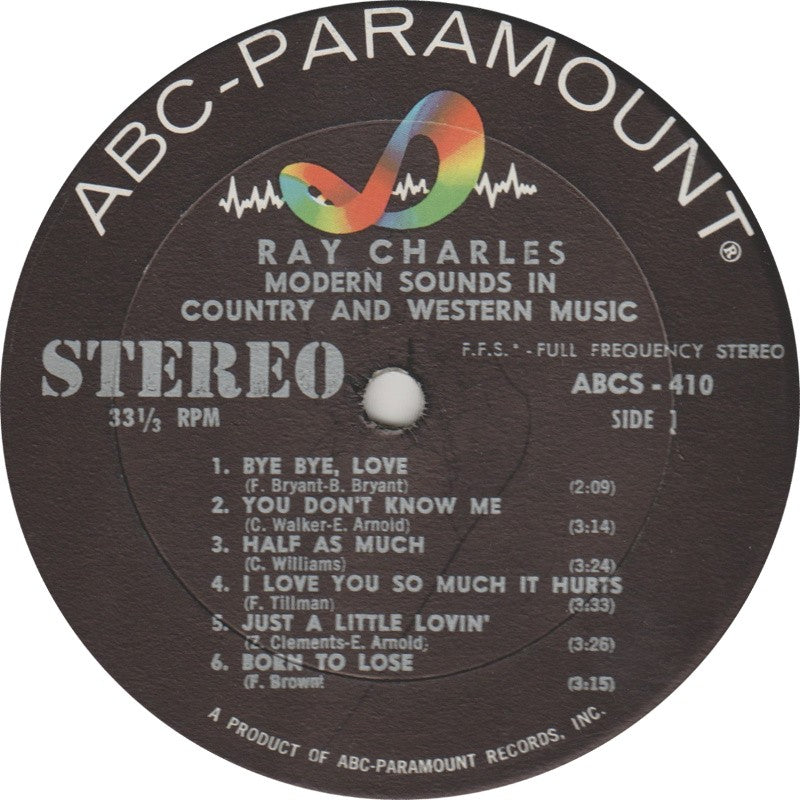 Ray Charles – Modern Sounds In Country And Western Music (LP Vinyl)