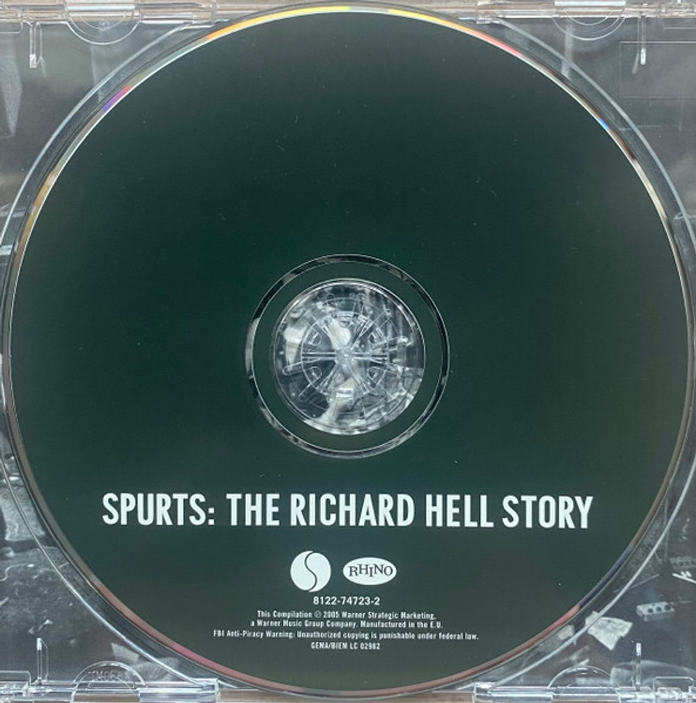 Richard Hell – Spurts: The Richard Hell Story (CD)