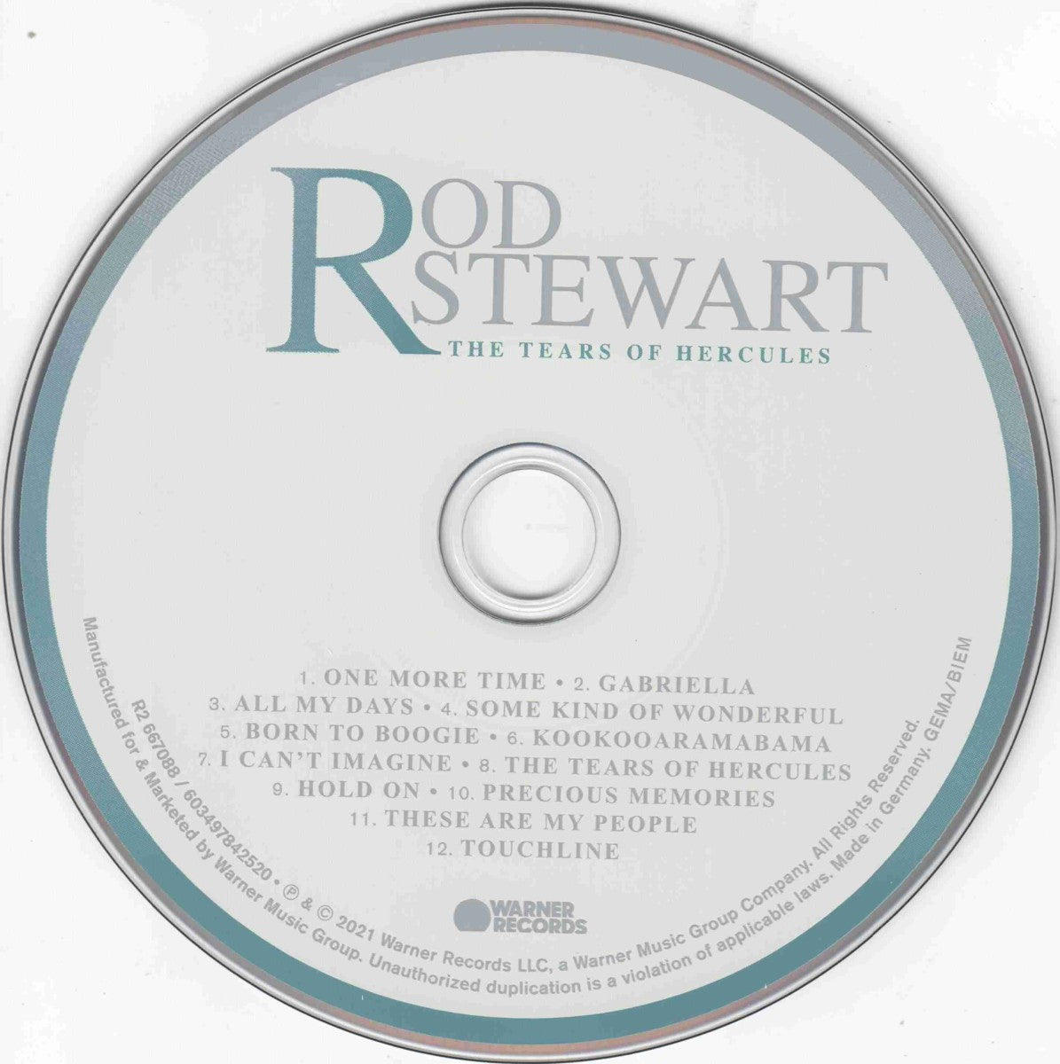 Rod Stewart – The Tears Of Hercules (CD)