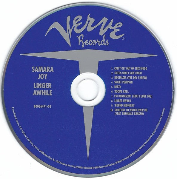 Samara Joy – Linger Awhile (CD)