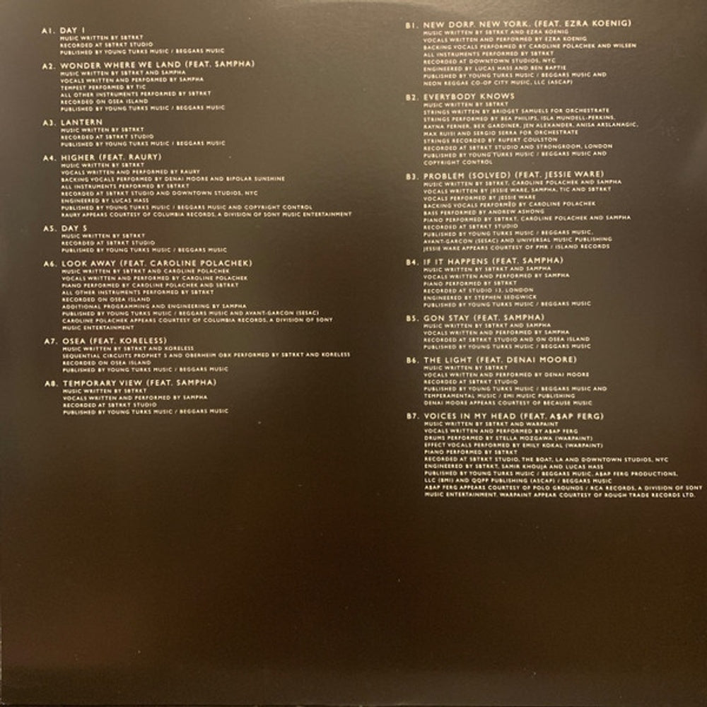 SBTRKT – Wonder Where We Land (LP Vinyl)