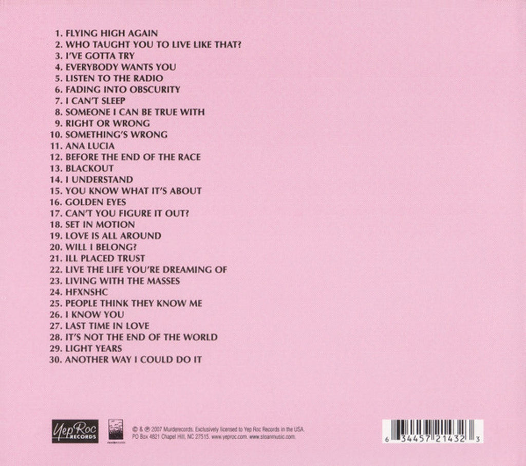 Sloan – Never Hear the End of It (CD)