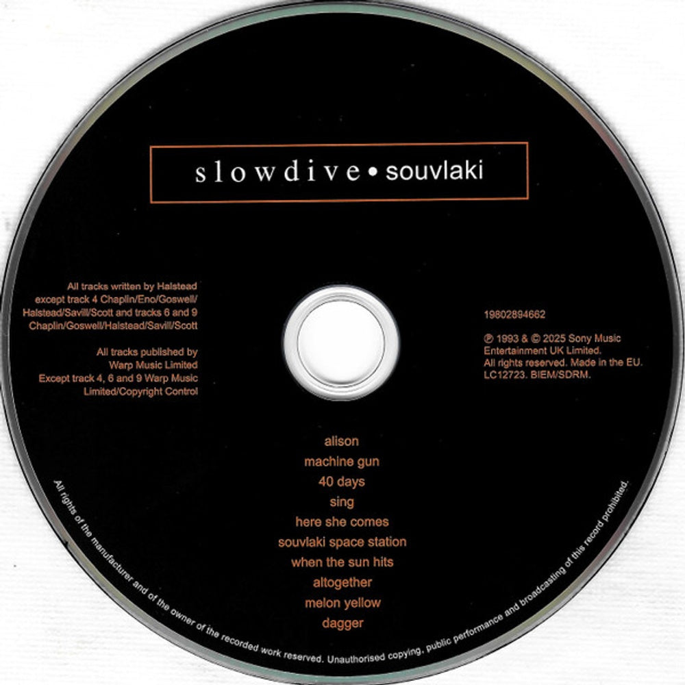 Slowdive – Souvlaki (CD)