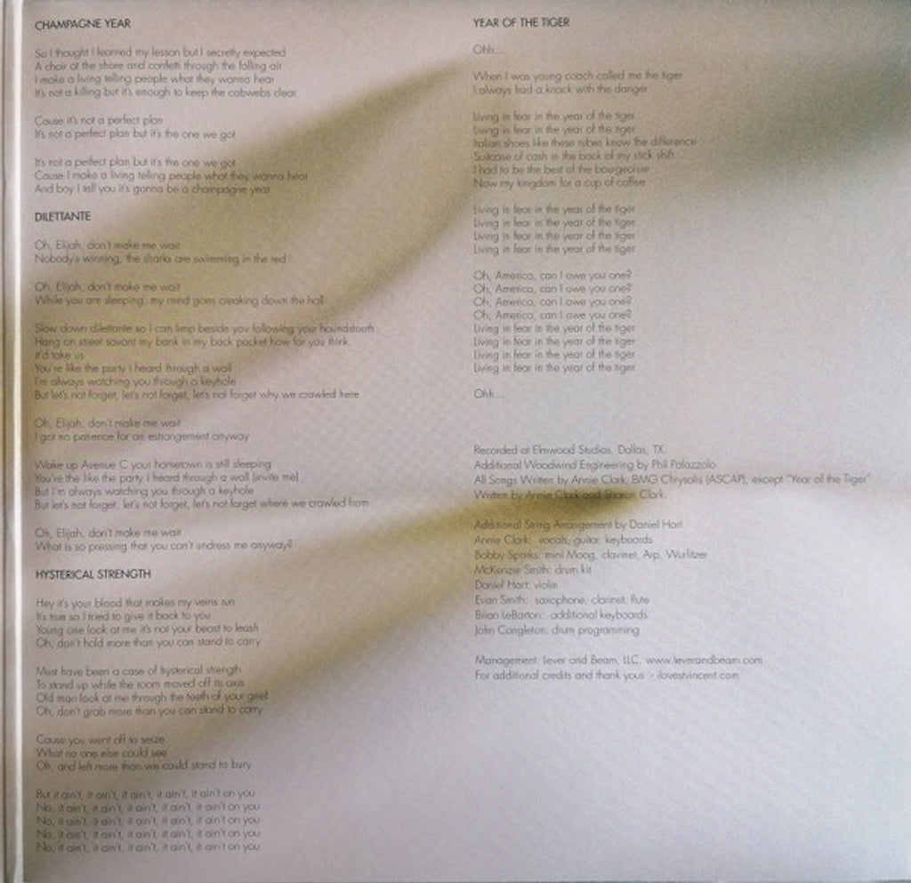 St. Vincent – Strange Mercy (LP Vinyl)