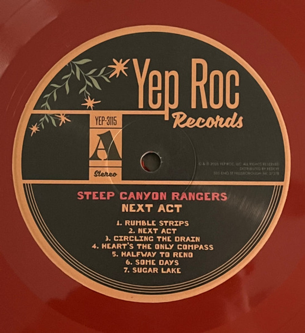 Steep Canyon Rangers – Next Act (Maroon Vinyl LP)
