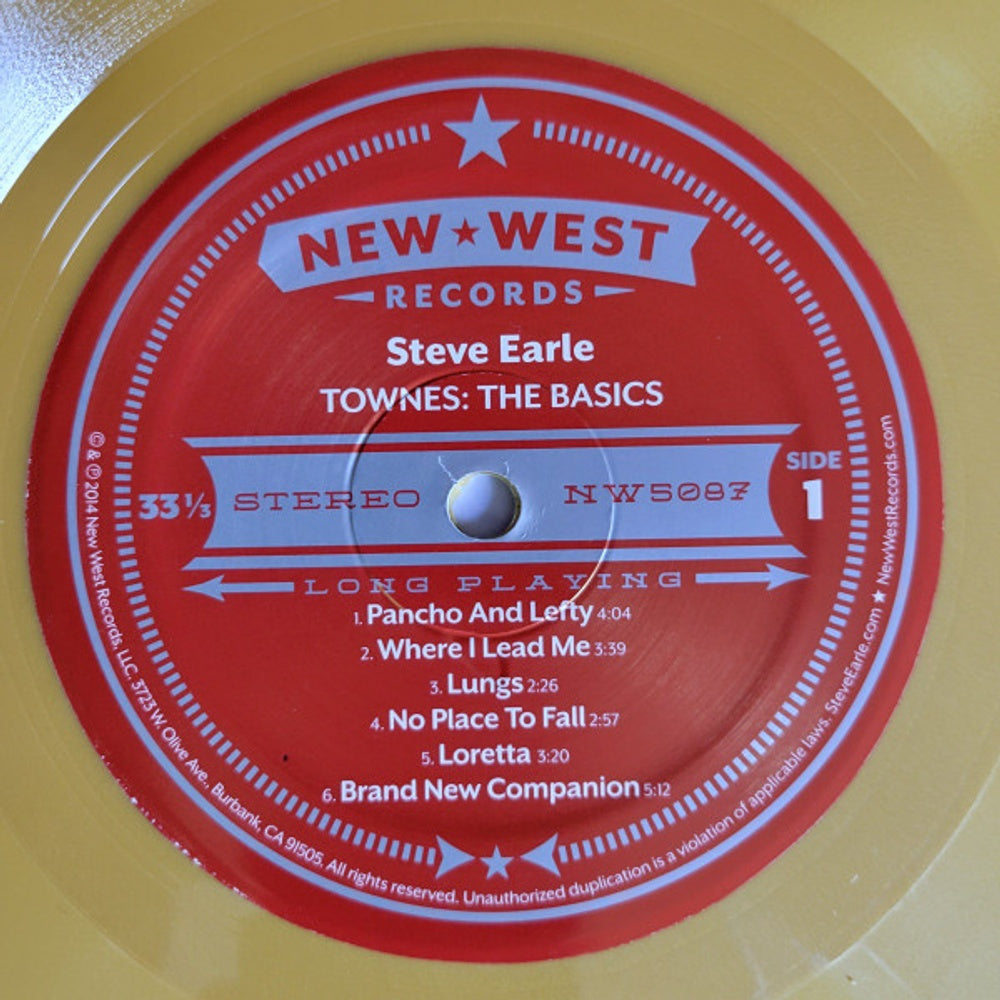 Steve Earle – Townes: The Basics (LP Vinyl)