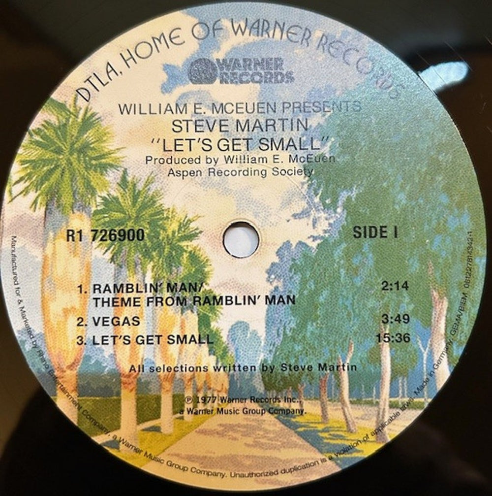 Steve Martin – Let's Get Small (LP Vinyl)