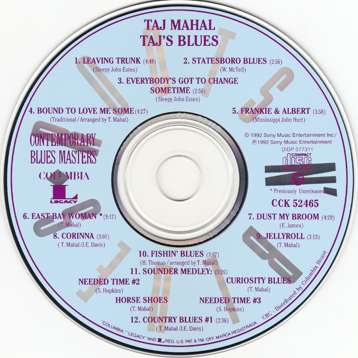 Taj Mahal – Taj's Blues (CD)