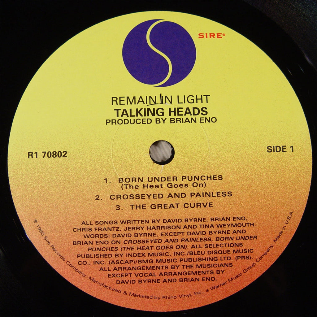 Talking Heads – Remain in Light (LP Vinyl)