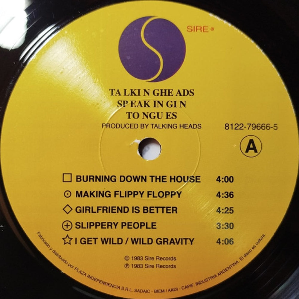 Talking Heads – Speaking In Tongues (LP Vinyl)