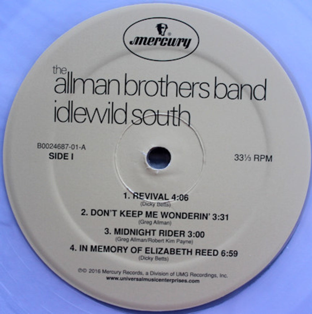 The Allman Brothers Band – Idlewild South (LP Vinyl)