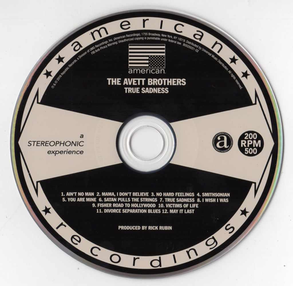 The Avett Brothers – True Sadness (CD)