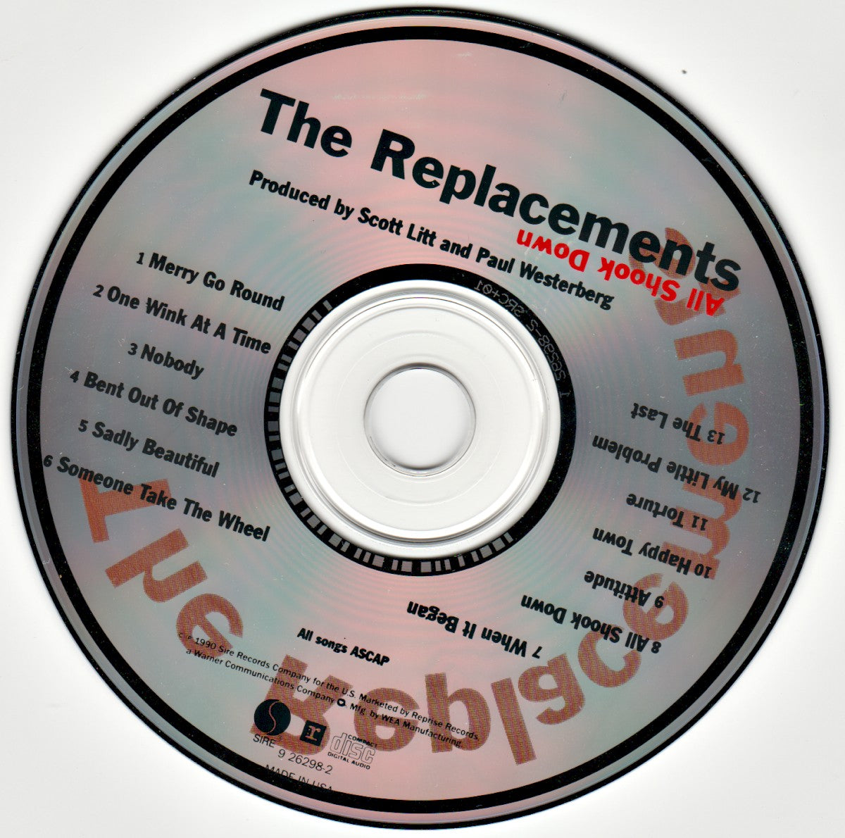 The Replacements – All Shook Down (CD)