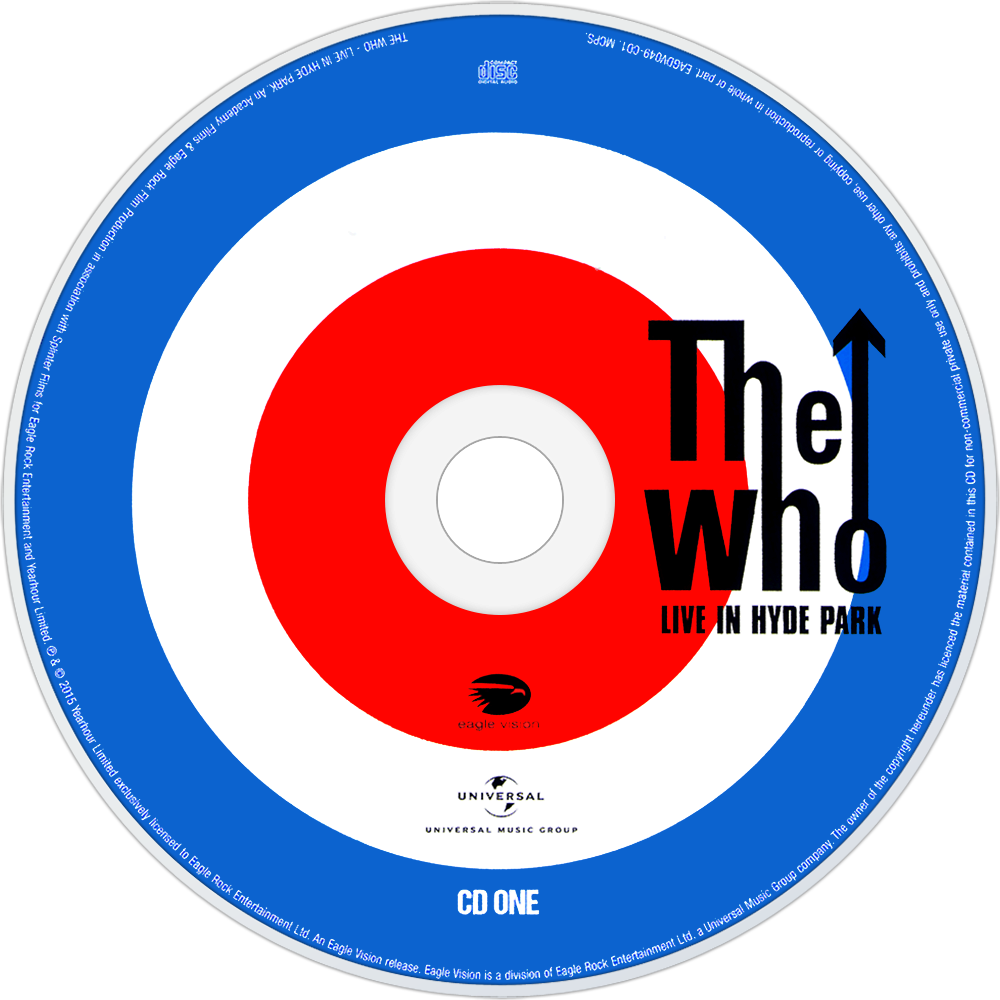 The Who – Live In Hyde Park (2-CD and Blu-ray)