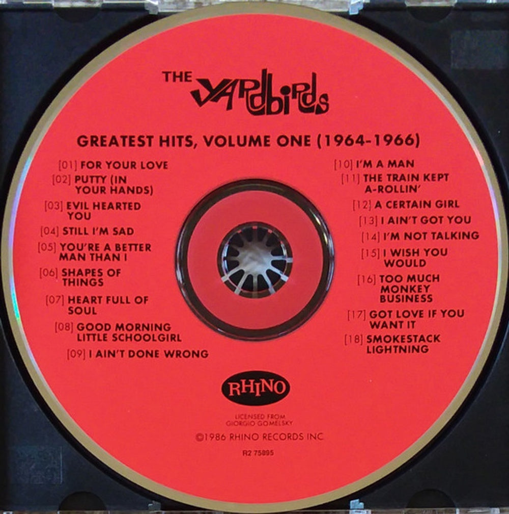 The Yardbirds – Greatest Hits, Vol. 1: 1964-1966 (CD)