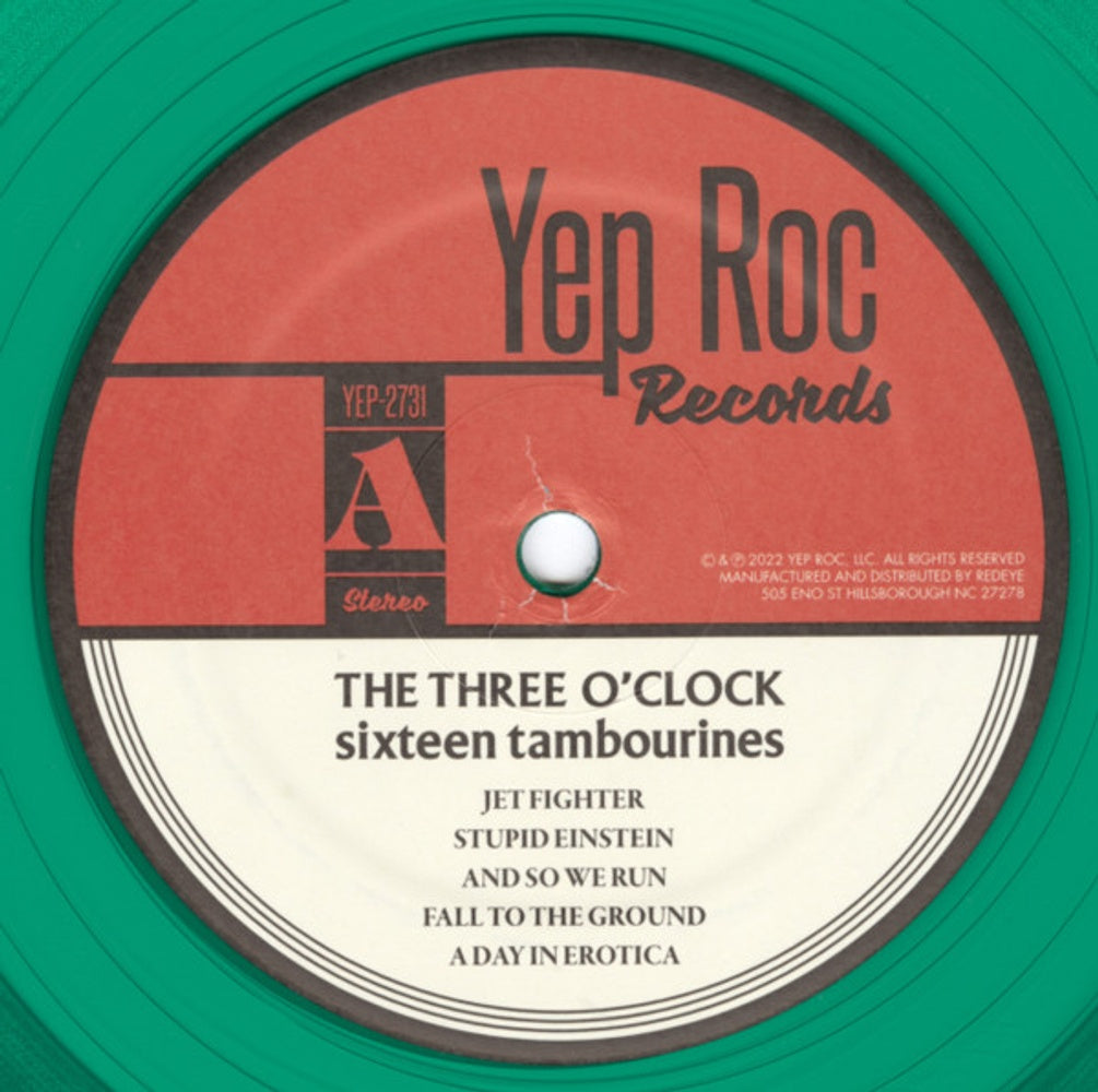 Three O'Clock – Sixteen Tambourines (Green LP Vinyl)
