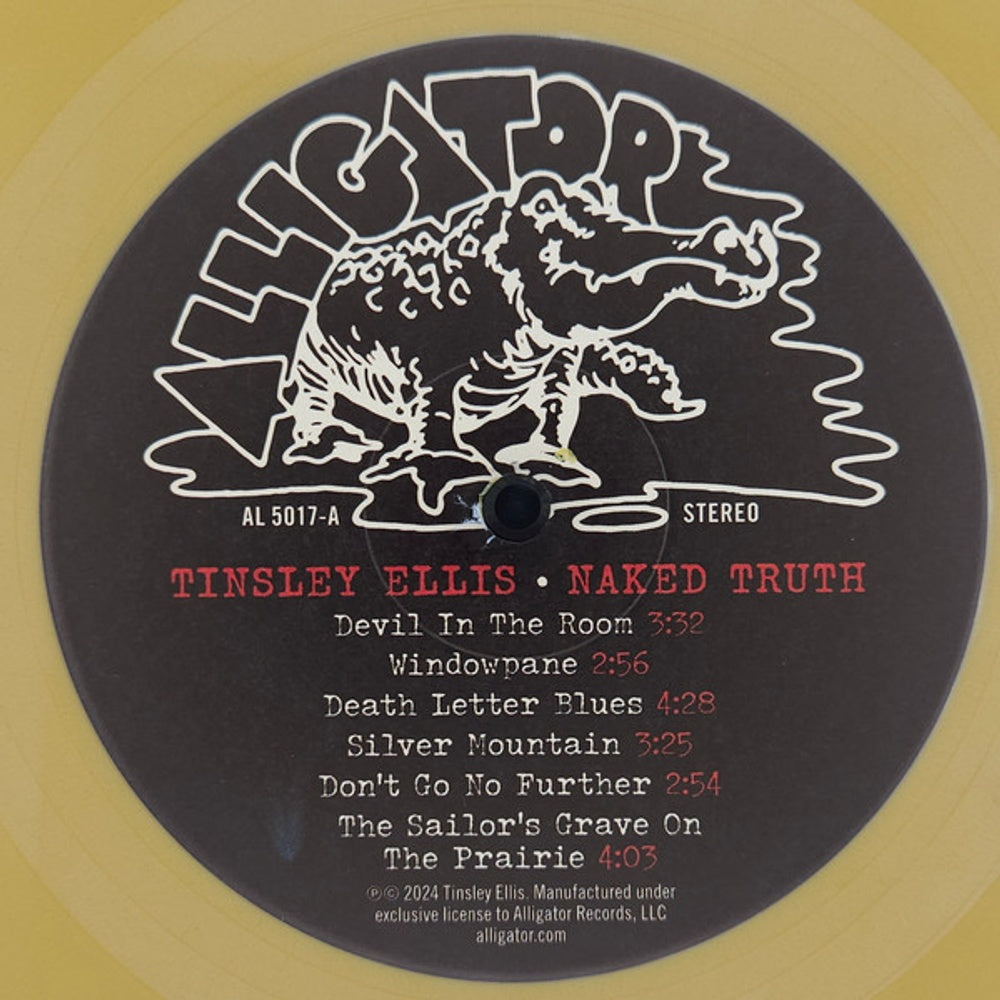 Tinsley Ellis – Naked Truth (Gold LP Vinyl)