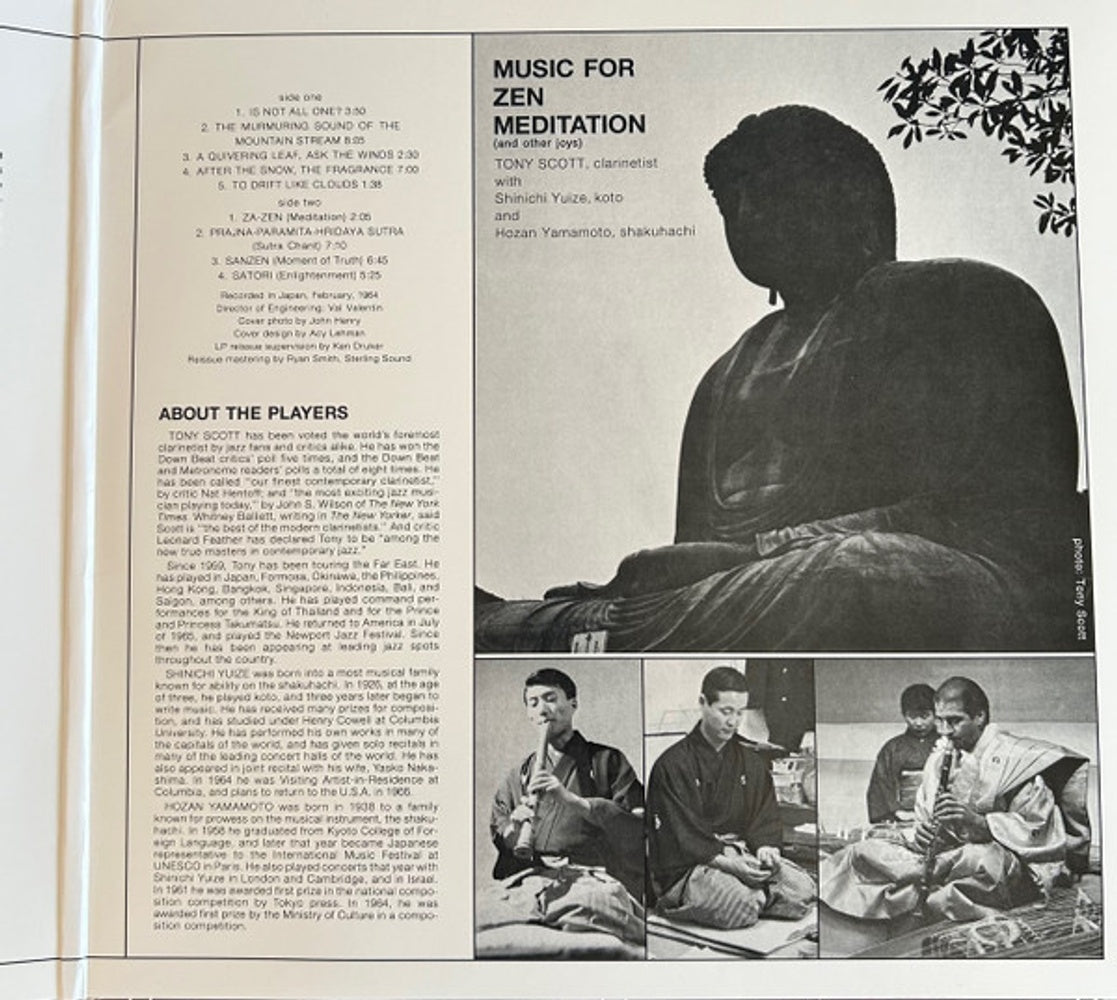 Tony Scott – Musc For Zen Meditation (LP Vinyl)