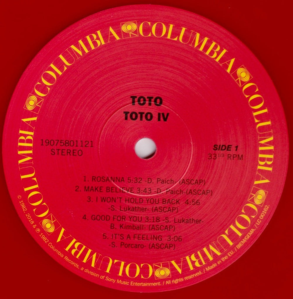 Toto – Toto IV (LP Vinyl)
