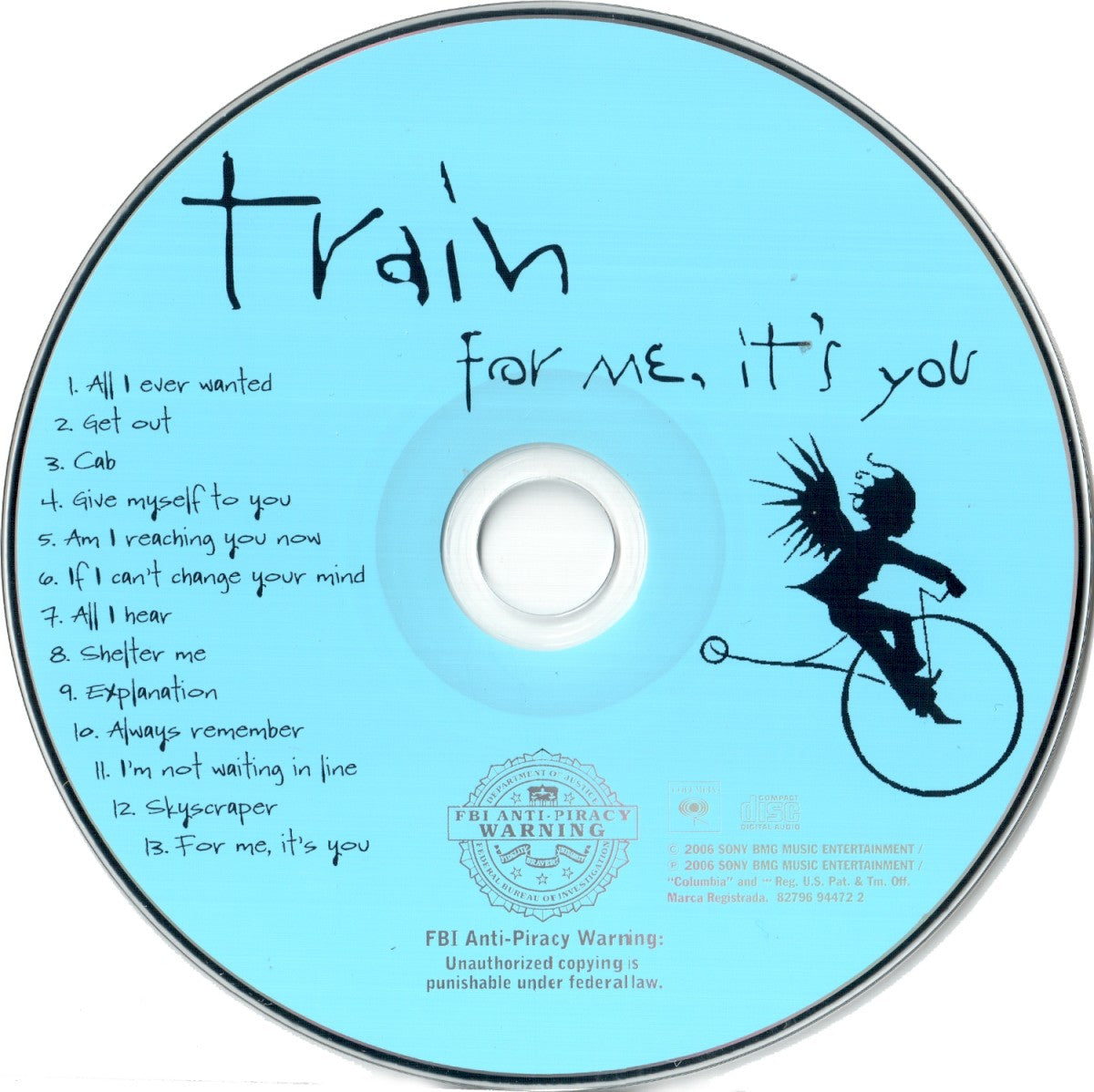 Train – For Me, It's You (CD)