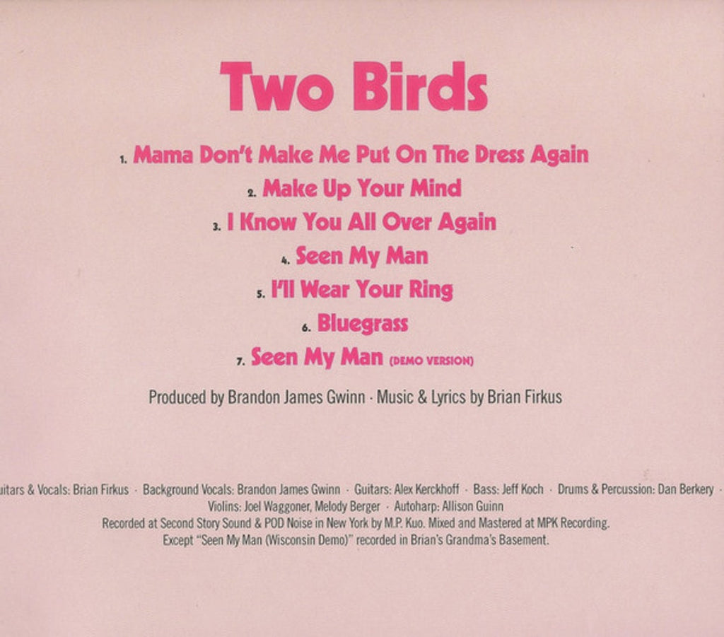 Trixie Mattel – Two Birds, One Stone (CD)