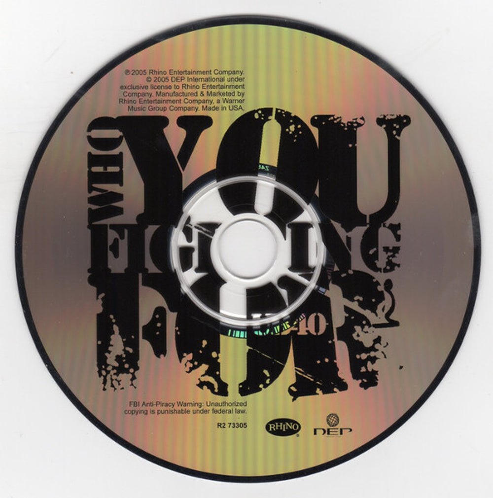UB40 – Who You Fighting For? (CD)