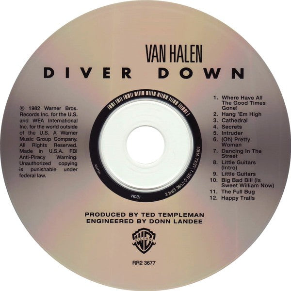 Van Halen – Diver Down (CD)