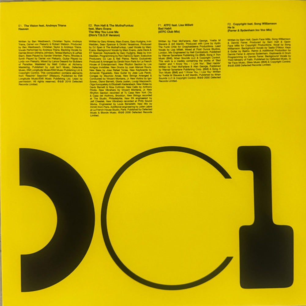 Various Artists – Defected Classic Vol.1 (3-LP Vinyl)