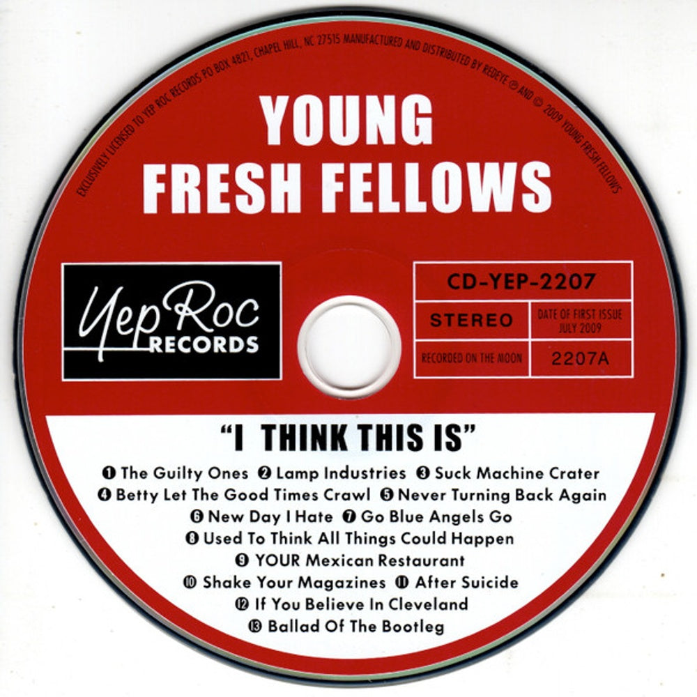 Young Fresh Fellows – I Think This Is (CD)