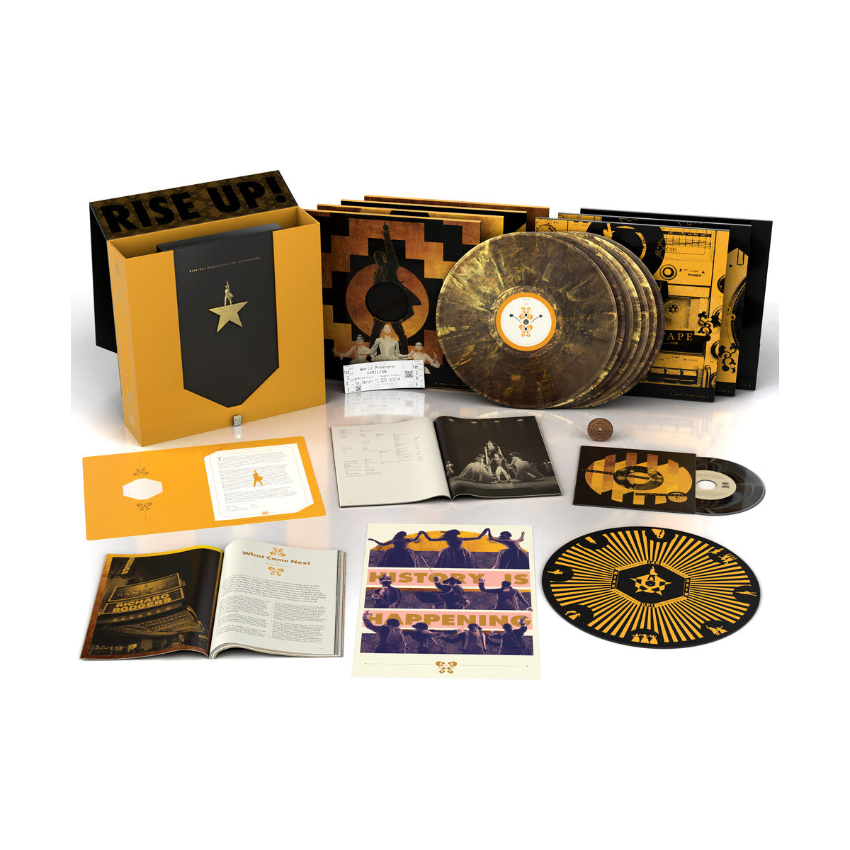 Lin-Manuel Miranda – Rise Up Hamilton: The Anthology (7-LP Vinyl)