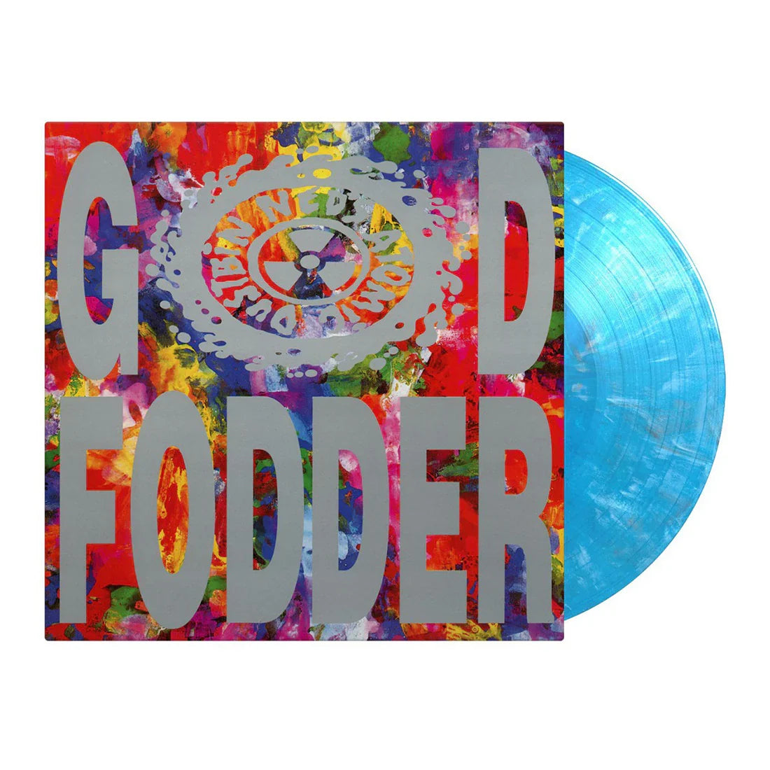 Ned's Atomic Dustbin - Ned's Atomic Dustbin - God Fodder [Blue, White & Black Marble]