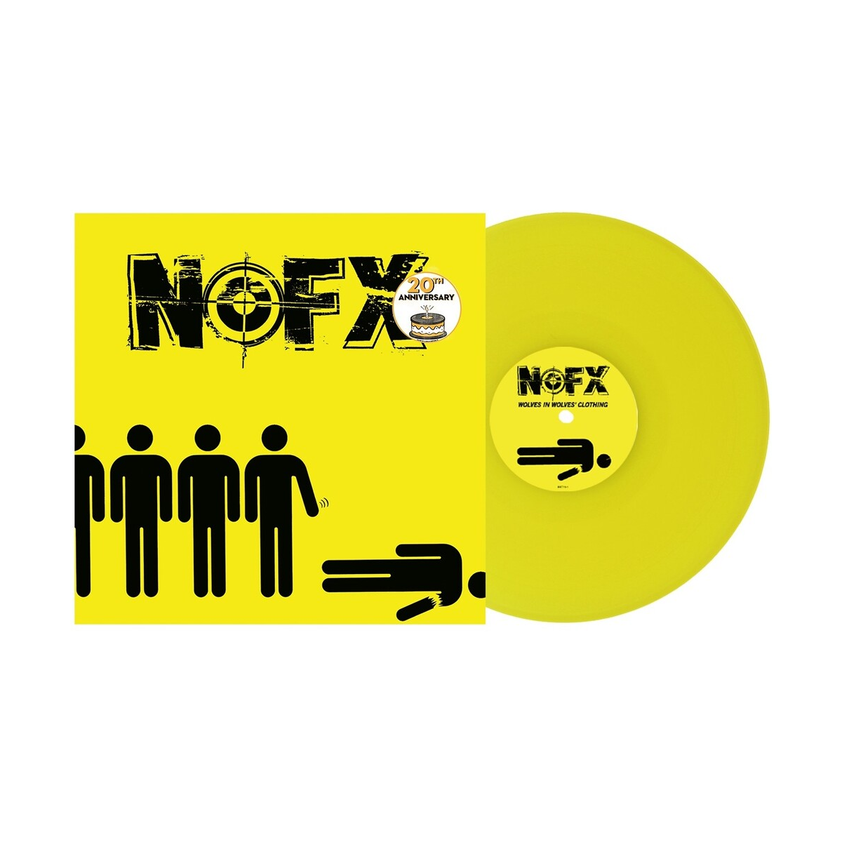 NOFX – Wolves in Wolves' Clothing (Highlighter Yellow LP Vinyl)