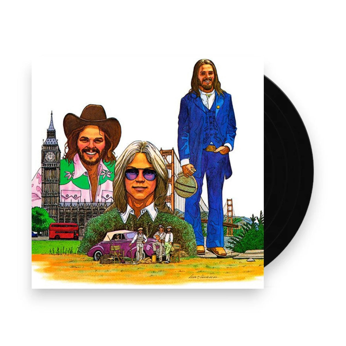 America – History: America's Greatest Hits (Blue LP Vinyl)