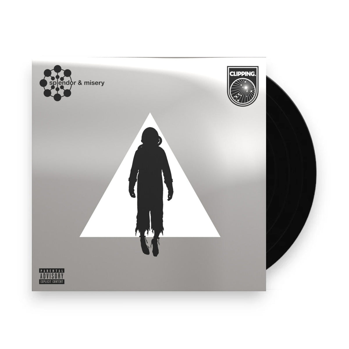 Clipping – Splendor & Misery (Silver LP Vinyl)