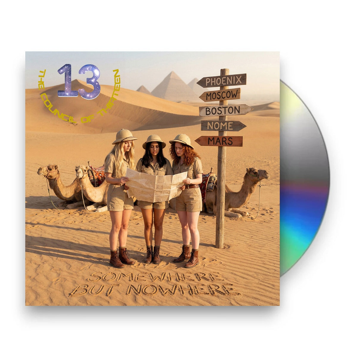 Council Of Thirteen – Somewhere But Nowhere (CD)