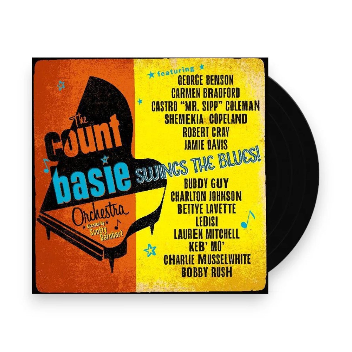 Count Basie Orchestra – Basie Swings The Blues (Blue, Clear LP Vinyl)