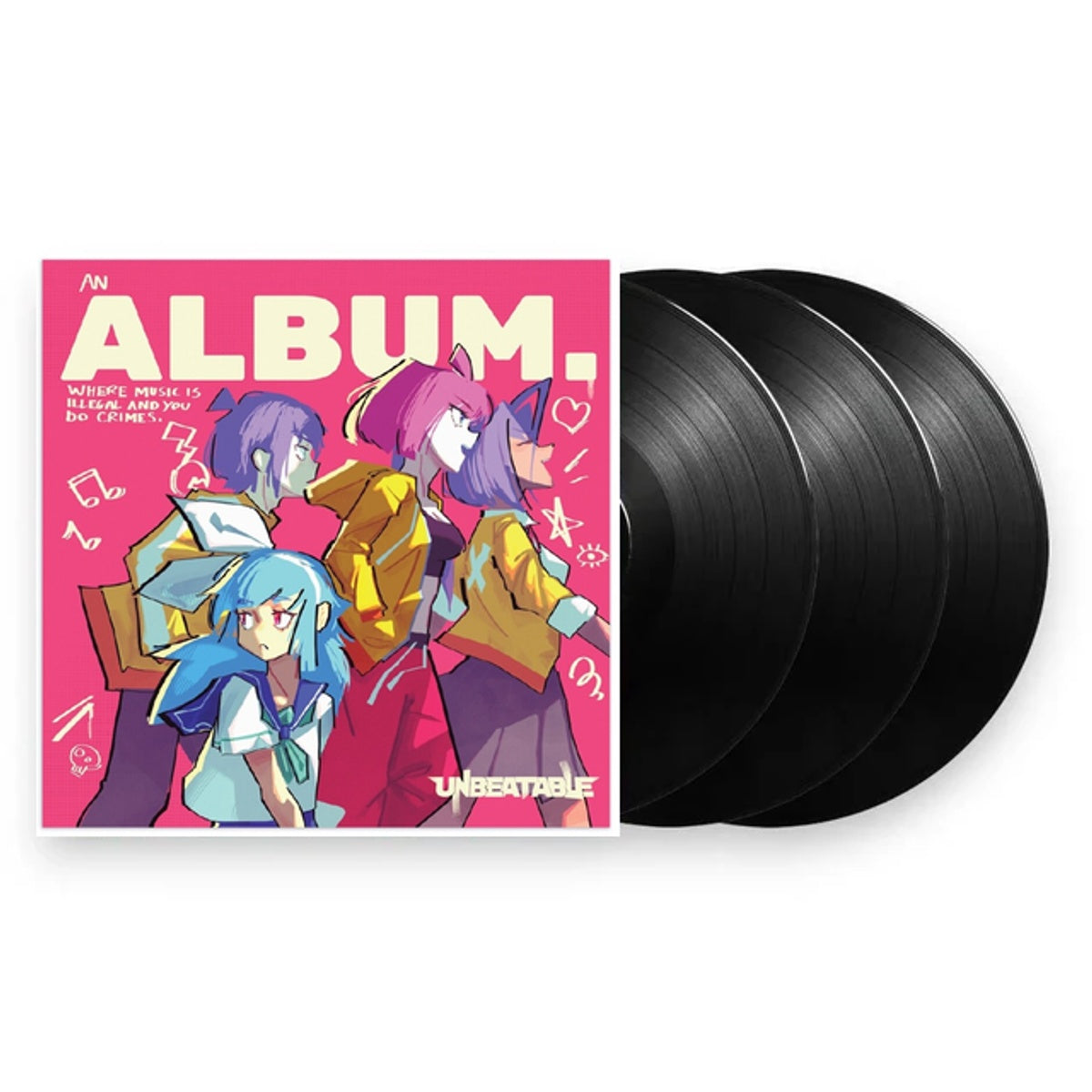 Unbeatable: Album. - Original Soundtrack (3-LP Vinyl)