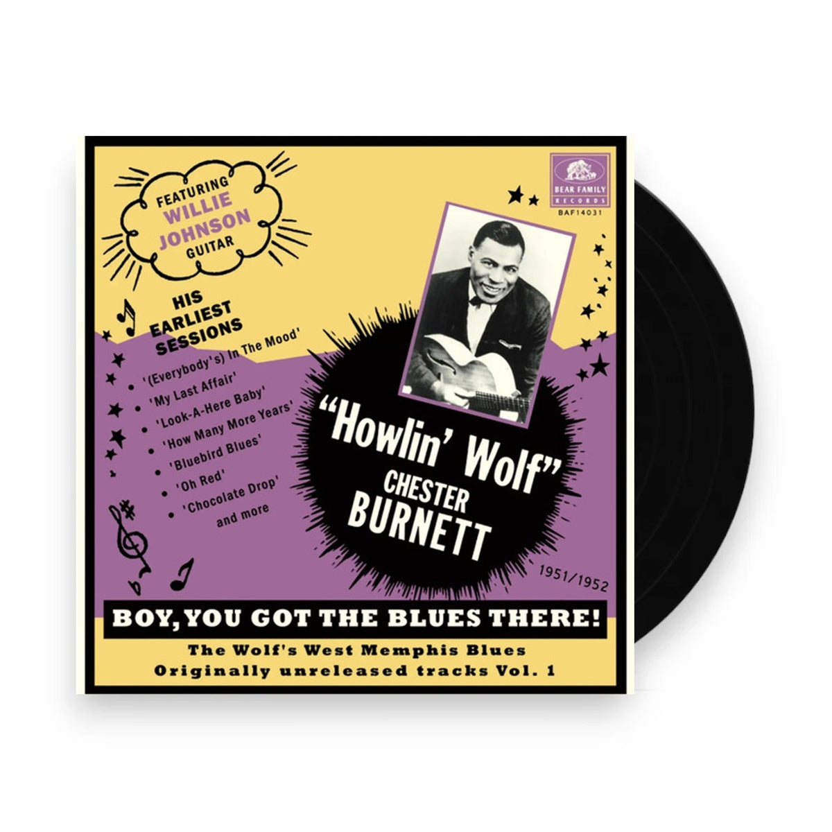Howlin' Wolf – Vol 1: Boy You Got The Blues There! (LP Vinyl)