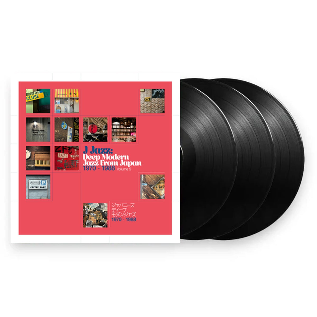 J. Jazz - Deep Modern Jazz From Japan, Vol 5 (3-LP Vinyl)