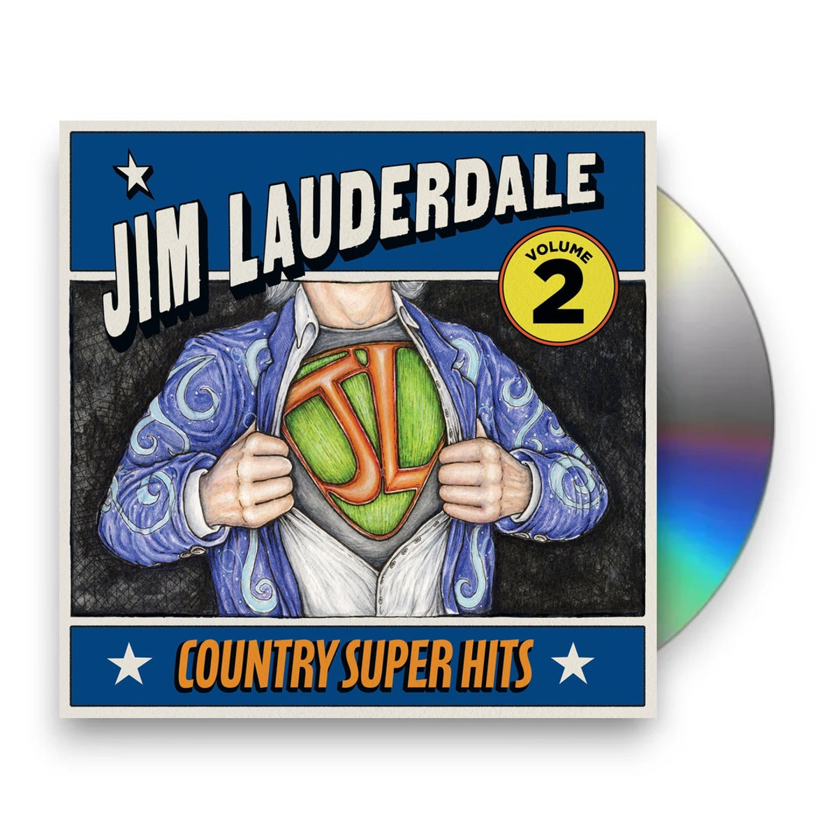 Jim Lauderdale – Country Super Hits, Volume 2 (CD)
