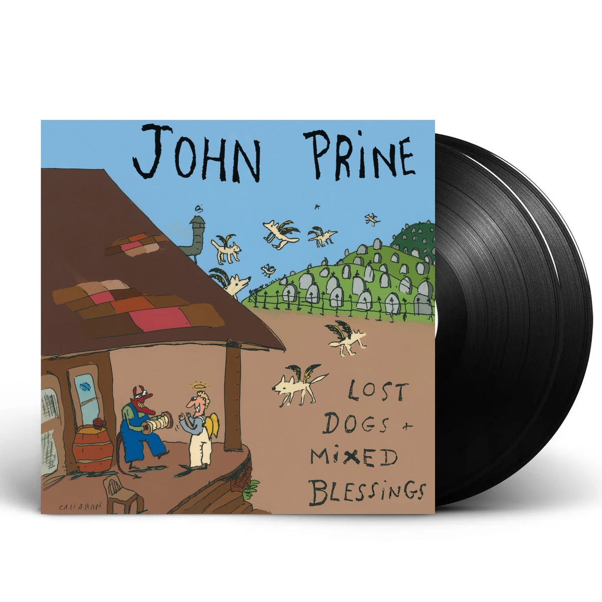 John Prine – Lost Dogs + Mixed Blessings (2-LP Vinyl)