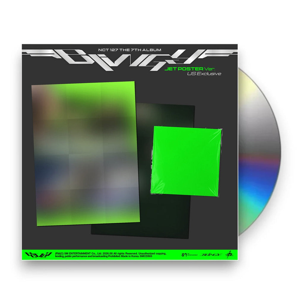 NCT 127 – 7th Album Blingy (Jet Poster Ver. CD)