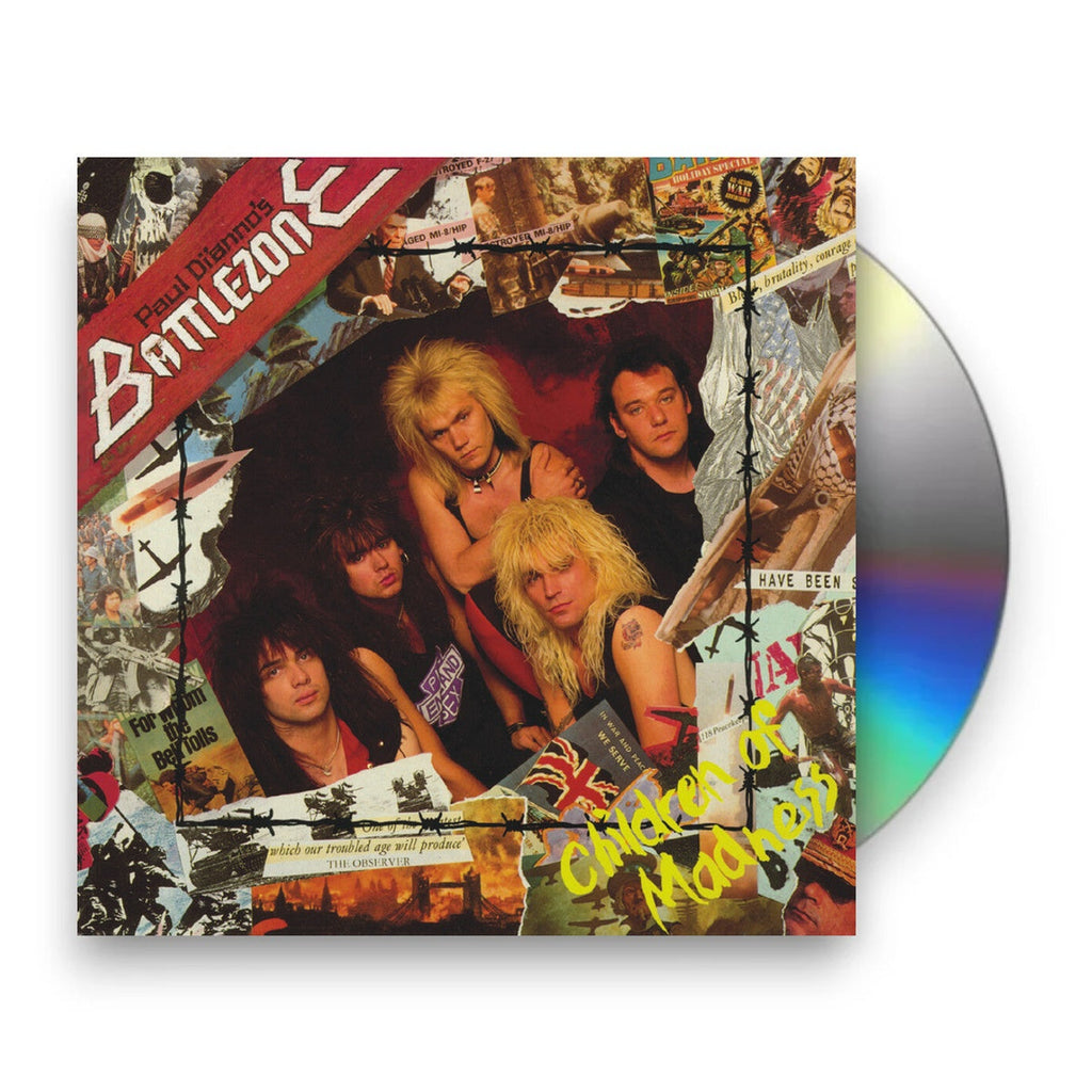 Paul Di'anno Battlezone - Paul Di'anno  Battlezone – Children Of Madness (Digipak CD)