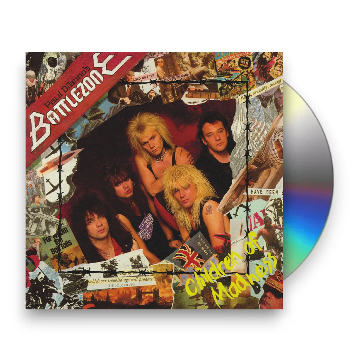 Paul Di'anno Battlezone - Paul Di'anno  Battlezone – Children Of Madness (Digipak CD)