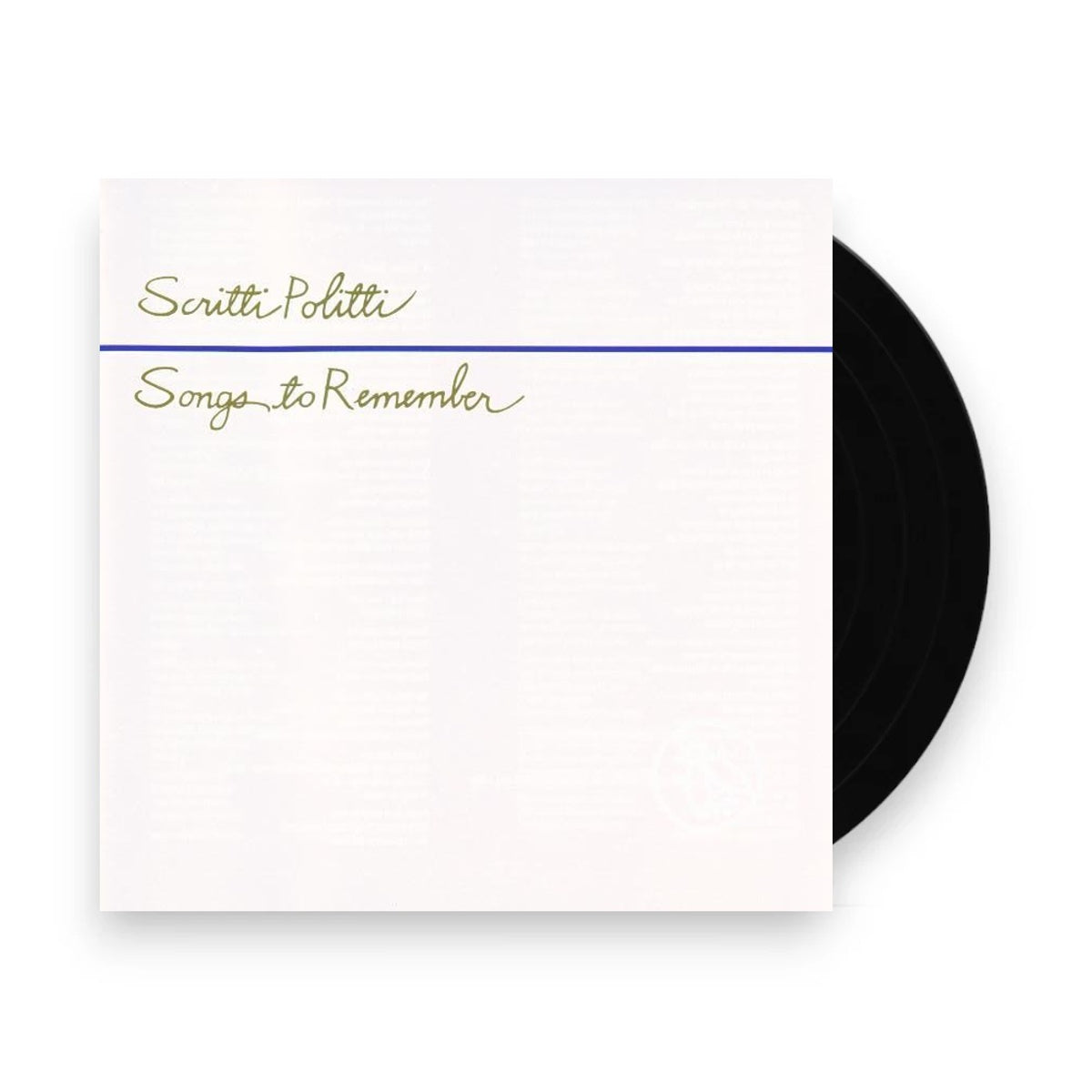 Scritti Politti – Songs To Remember (LP Vinyl)