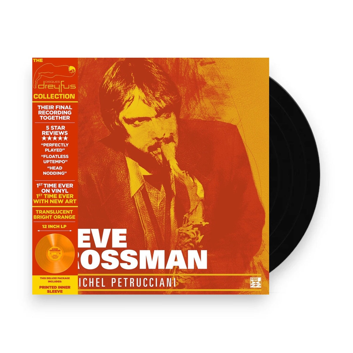 Steve Grossman With Michel Petrucciani (Orange LP Vinyl)