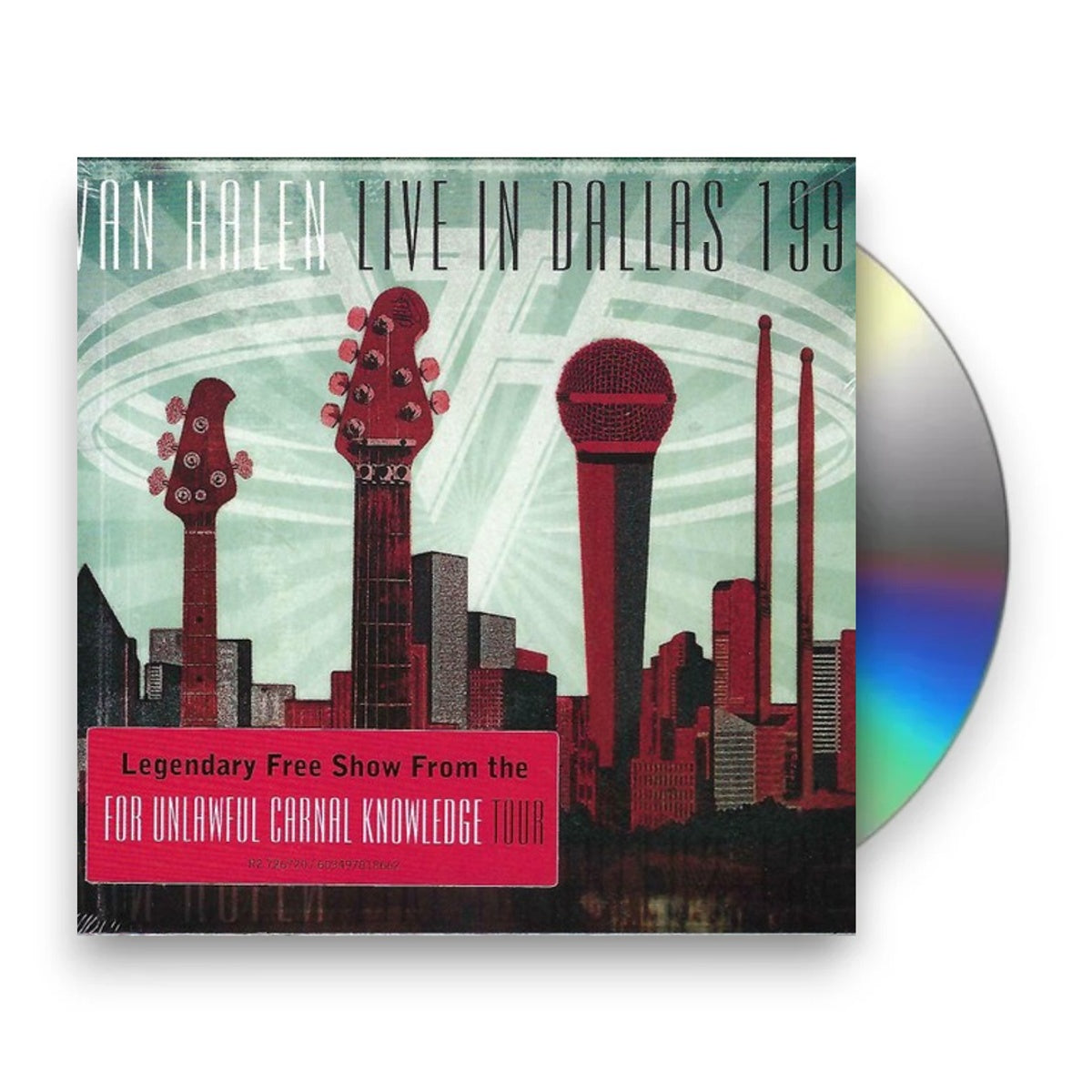 Van Halen – Live In Dallas 1991 (CD)