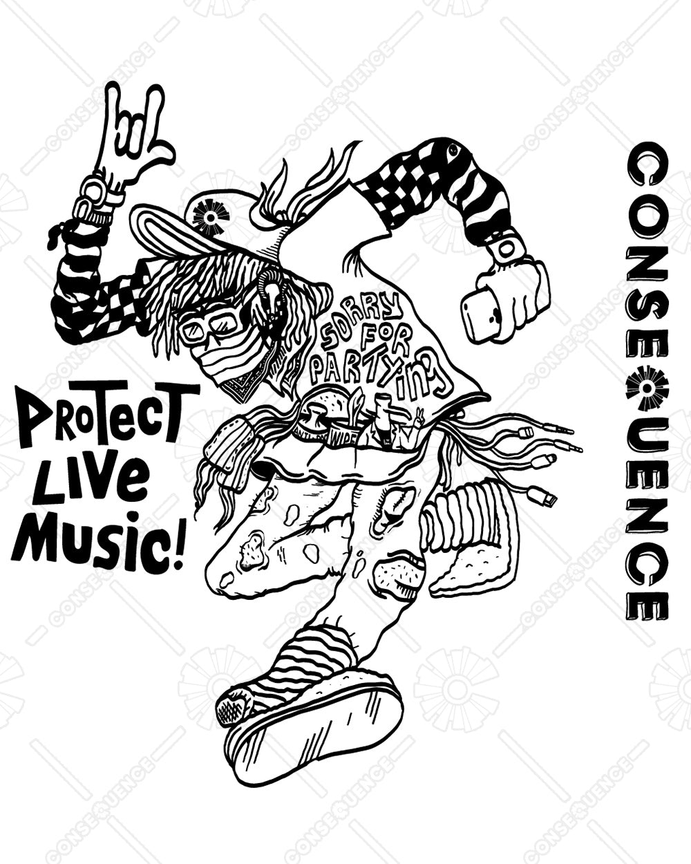 Protect Live Music Long Sleeve Shirt (Version 2)